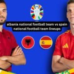 albania national football team vs spain national football team lineups