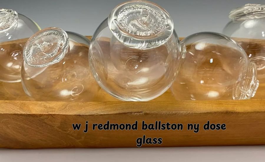 w j redmond ballston ny dose glass