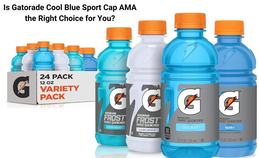 gatorade cool blue sport cap ama