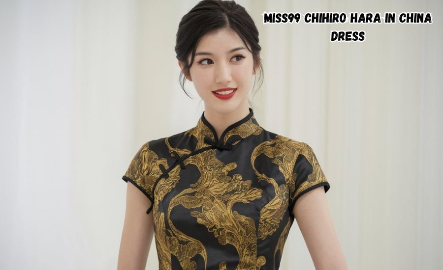 miss99 chihiro hara in china dress